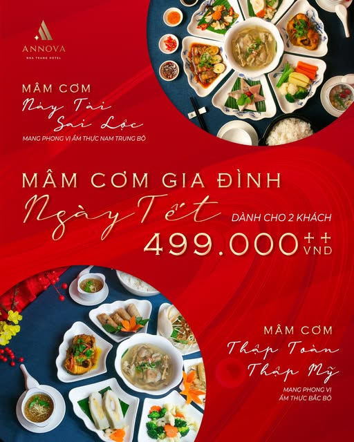 MÂM CƠM GIA ĐÌNH NGÀY TẾT 2024