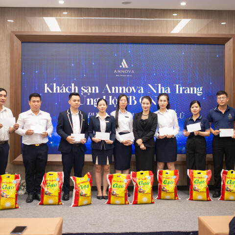 ANNOVA NHA TRANG HỖ TRỢ CBNV BỊ ẢNH HƯỞNG BỞI ĐỢT NGẬP LỤT LỊCH SỬ THÁNG 11/2025
