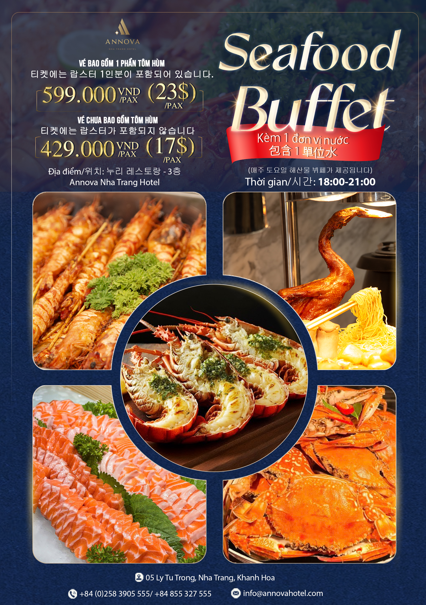 BUFFET A5 MAT TRUOC TIENG HAN